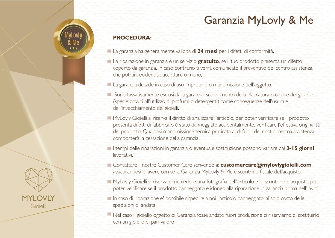 Procedura di garanzia MyLovly 1